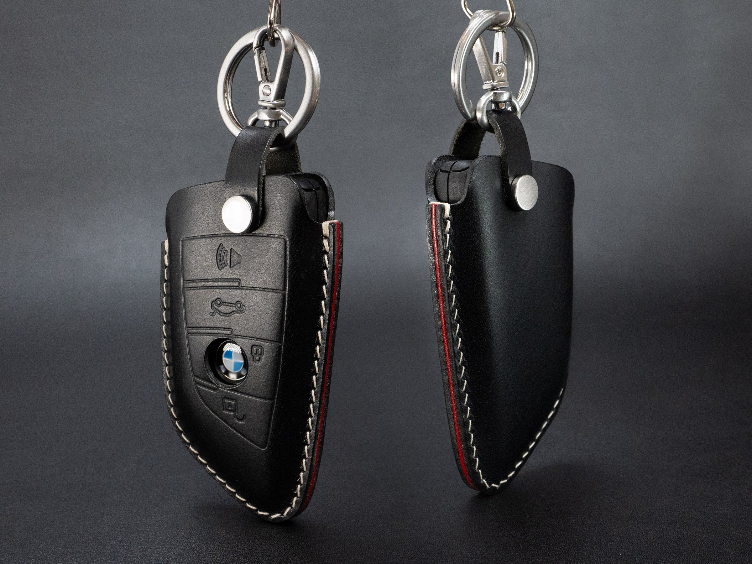 Leather Key Case for BMW [05] Series  - Bigger Blade Shape