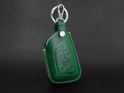 Cadillac [2-6] Key Fob Leather Case - Italian Veg-Tanned Leather
