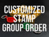 Group Orders - Customized Stamp Keychains, AirTag Cases, Tile Cases and HID Proximity Key Fob Cases