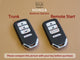 Honda [1-4] Key Fob Leather Case Fits Accord Civic Ridgeline HRV Accord CR-V Insight Pilot