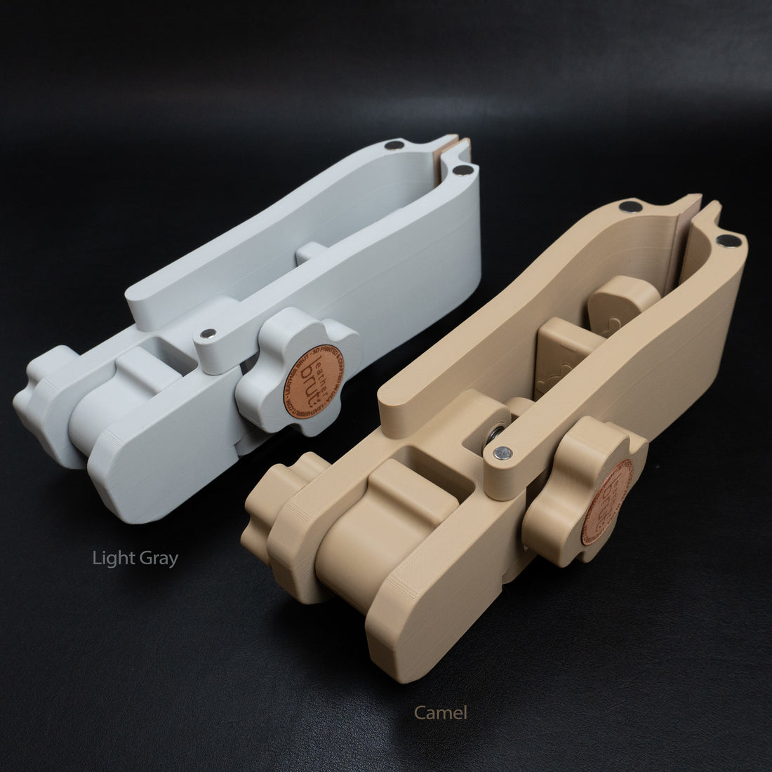 Leather Stitching Pony – 3D Printed Clamp Vise with Magnet &amp; Leather Lining – Portable for Hand Sewing Projects