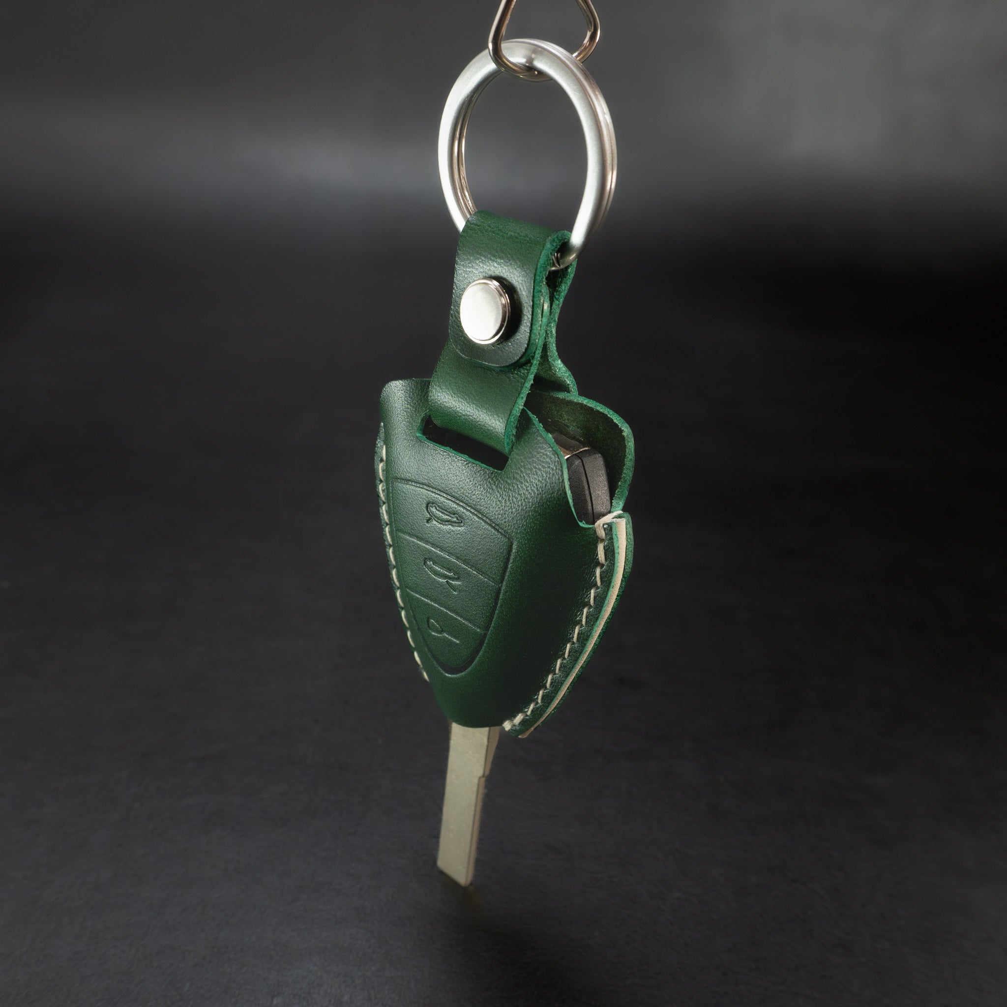 Leather Key Fob Cover for Porsche Series [03]