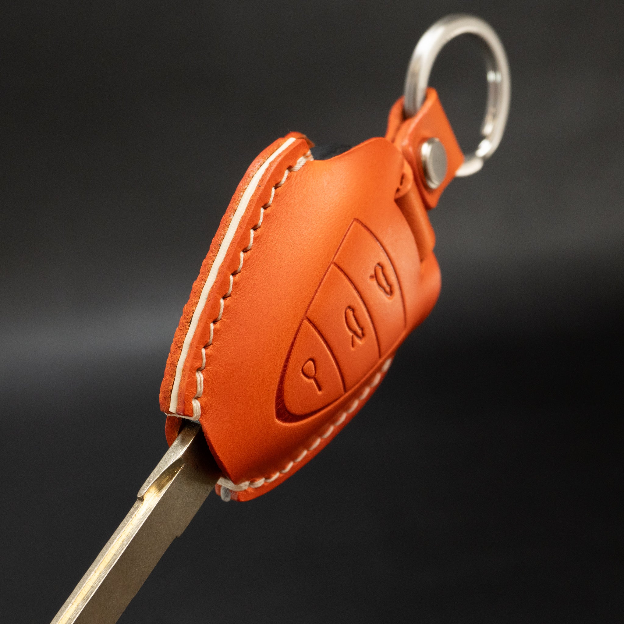 Leather Key Fob Cover for Porsche Series [03]
