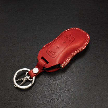 Leather Key Fob Cover for Porsche Series [04]