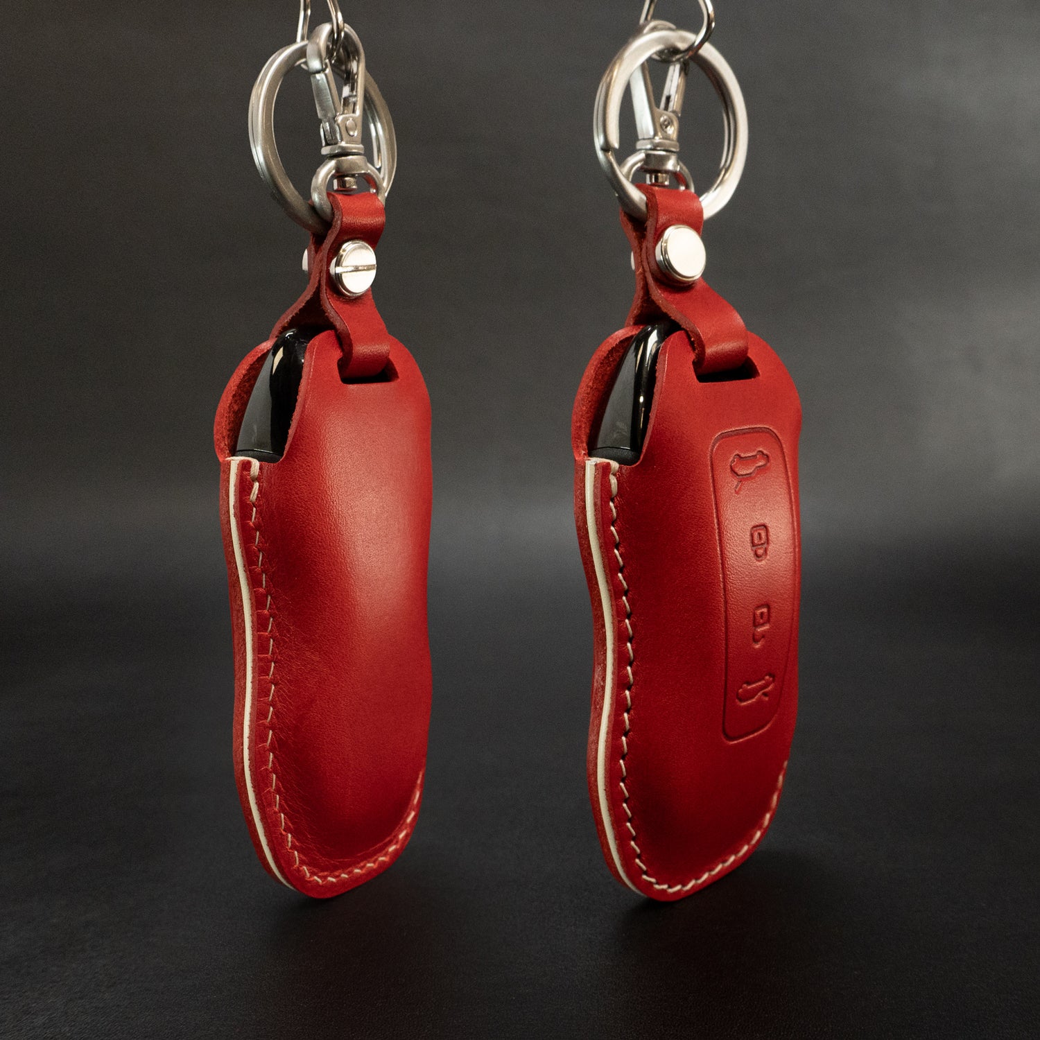 Leather Key Fob Cover for Porsche Series [04]