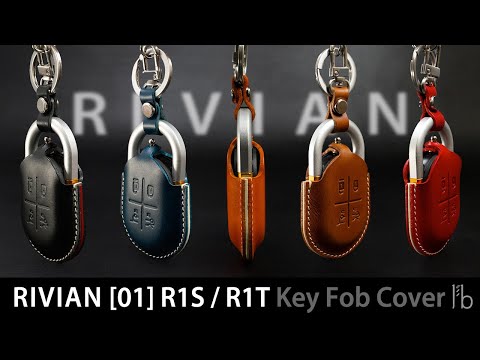 Leather Case for Rivian [1] Key Fob - R1S R1T