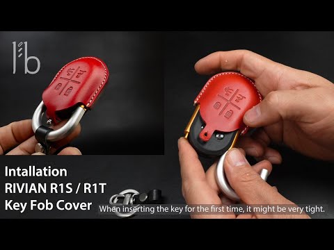 Leather Case for Rivian [GEN 1] Key Fob - R1S R1T