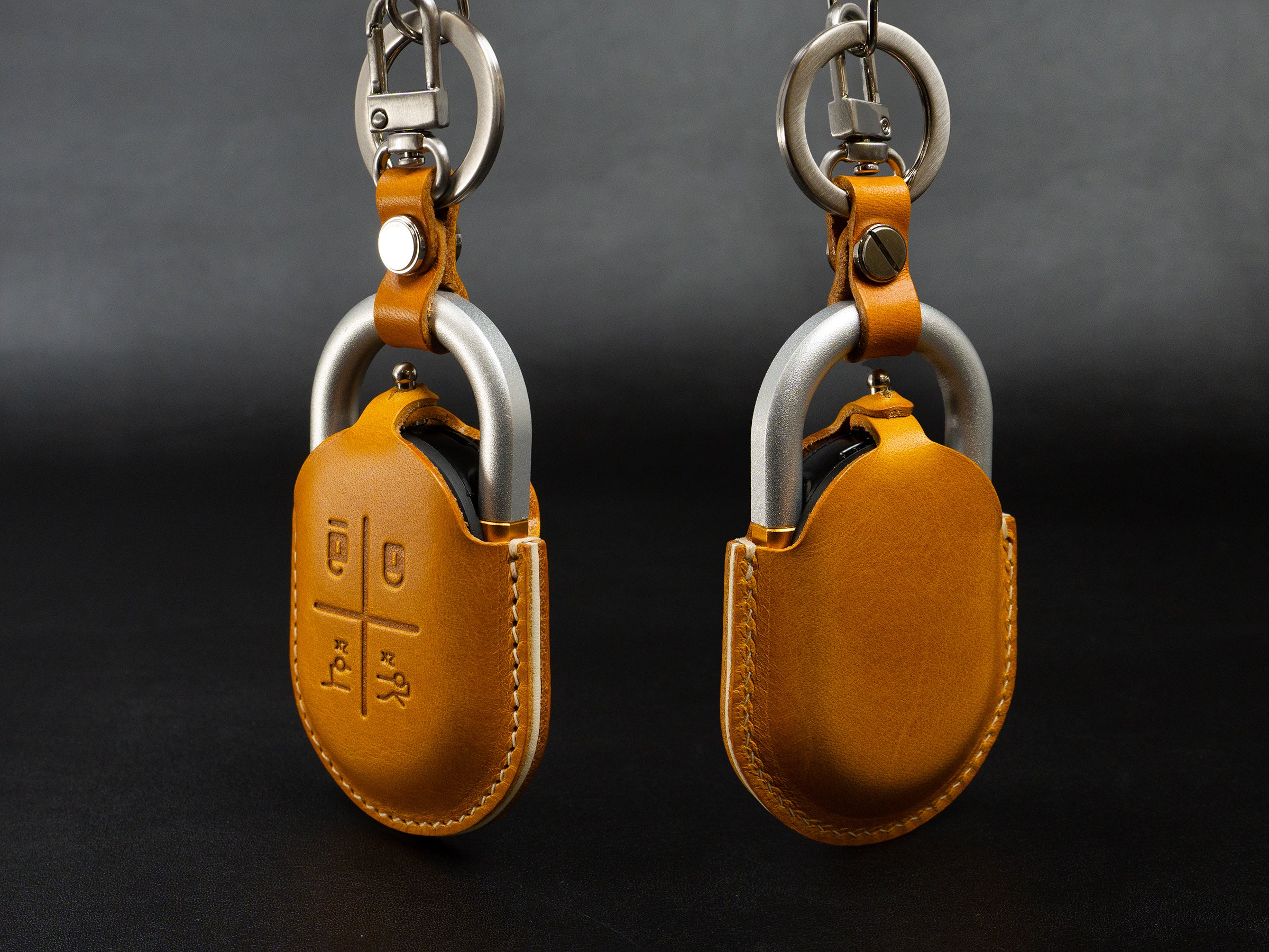 Rivian Series [1] Key Fob Cover - R1S R1T - Premium Veg-Tanned Leather - Handcrafted in USA