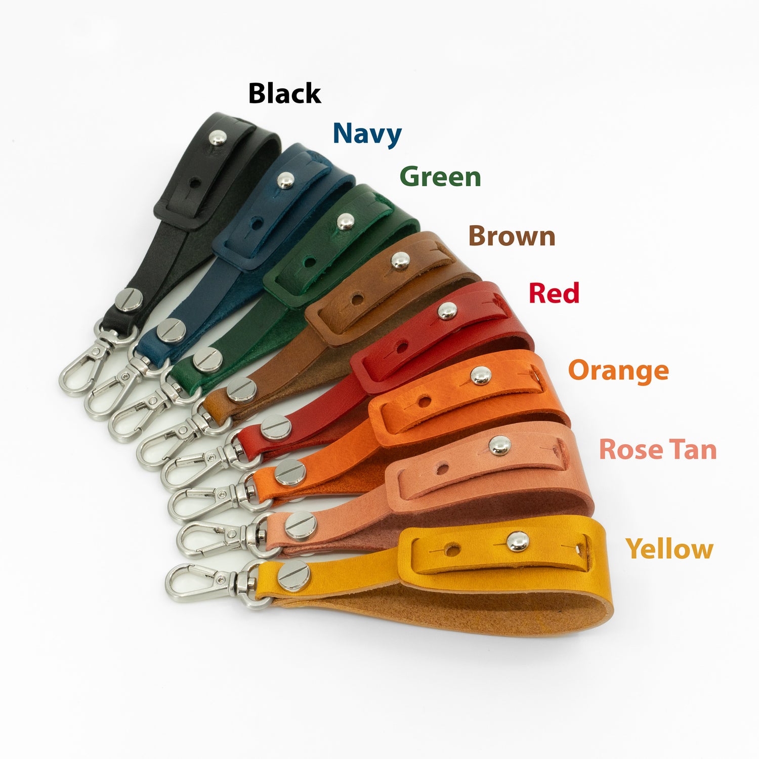 Adjustable Leather Strap with Swivel Hardware