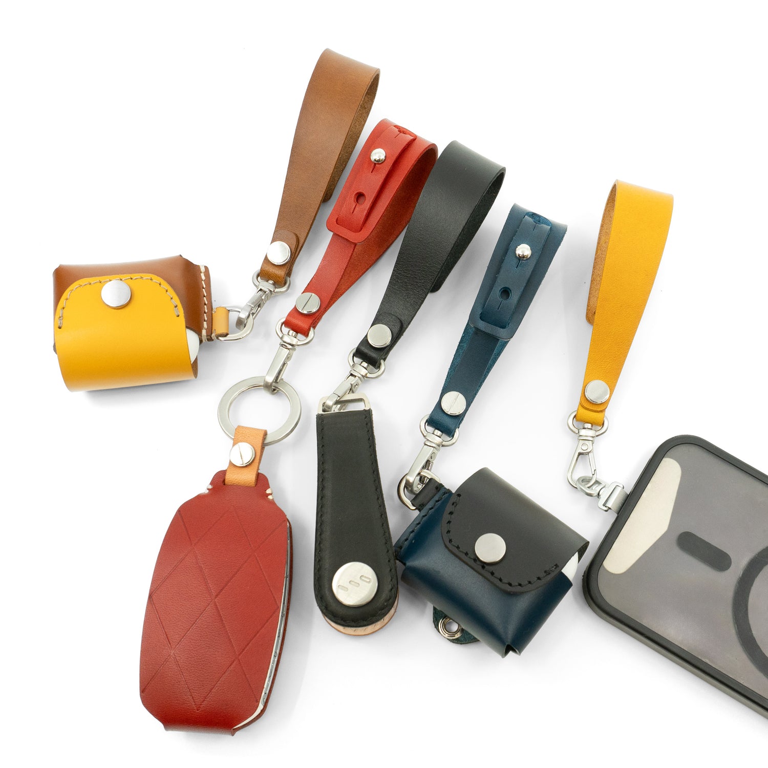 Adjustable Leather Strap with Swivel Hardware