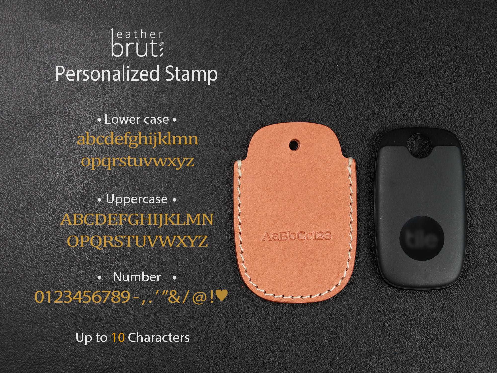 Group Orders - Customized Stamp Keychains, AirTag Cases, Tile Cases and HID Proximity Key Fob Cases