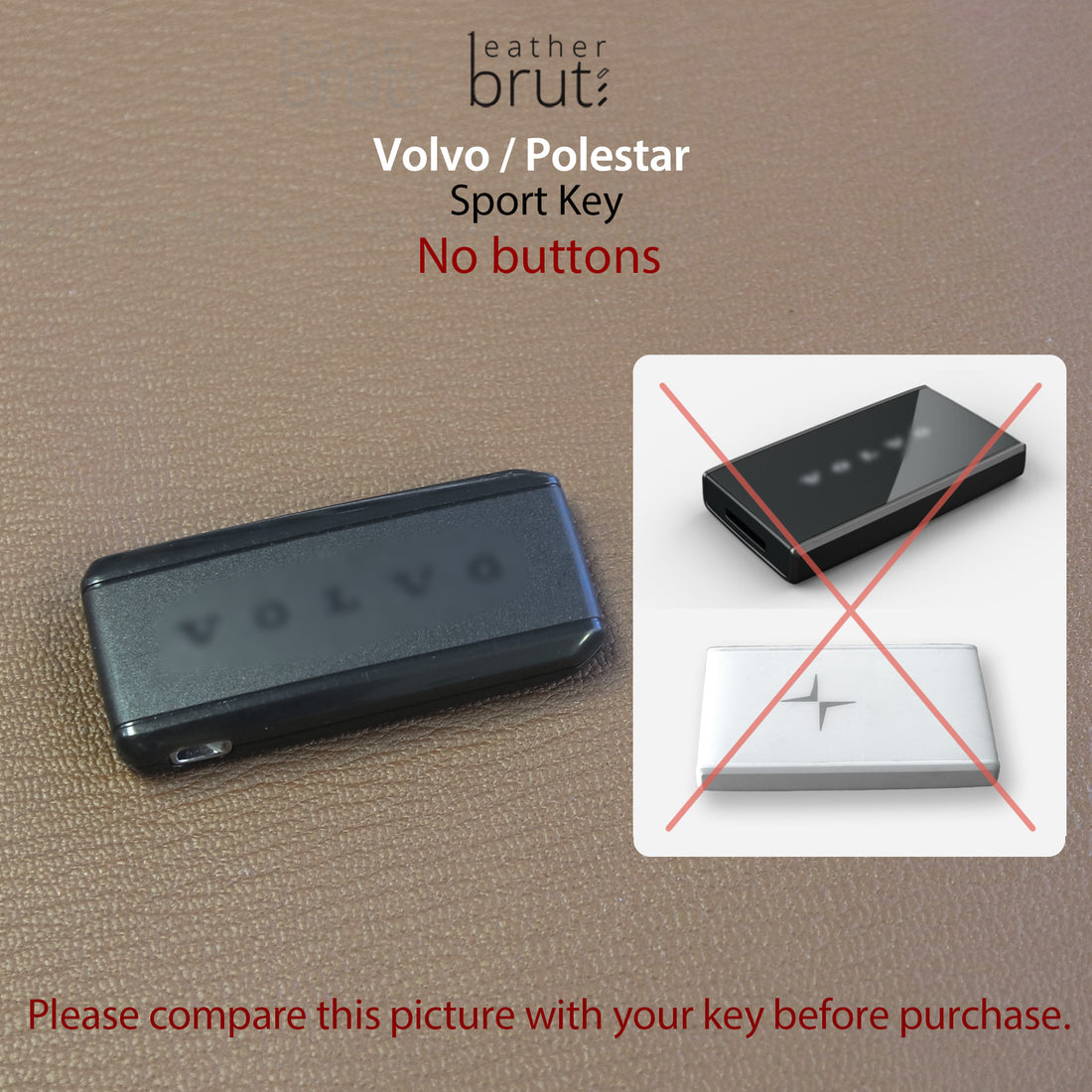 Volvo / Polestar Series [3] Sport Key Fob Cover