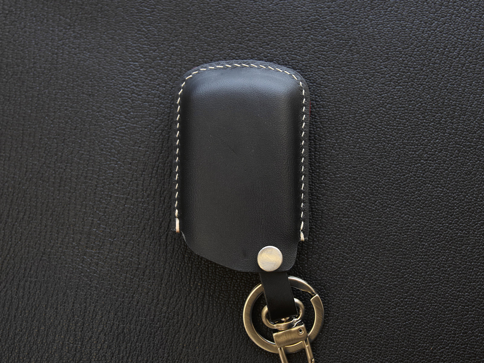 Toyota Series [2] Leather Key Case for - Camry / Highlander / RAV4 / Avalon, 4 Buttons Cover -Italian Leather