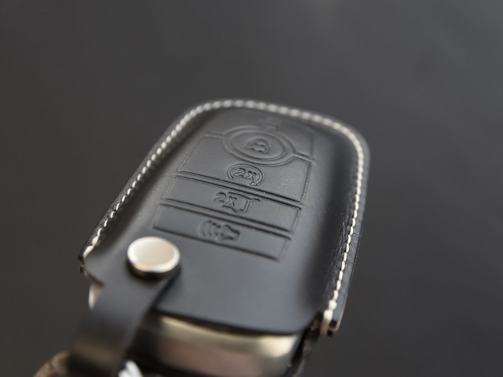 Ford Series [2] Key Case Leather Key Fob Cover Bronco Fusion Edge Mustang Leather Car Accessory Personalized Stamp Handcrafted in USA