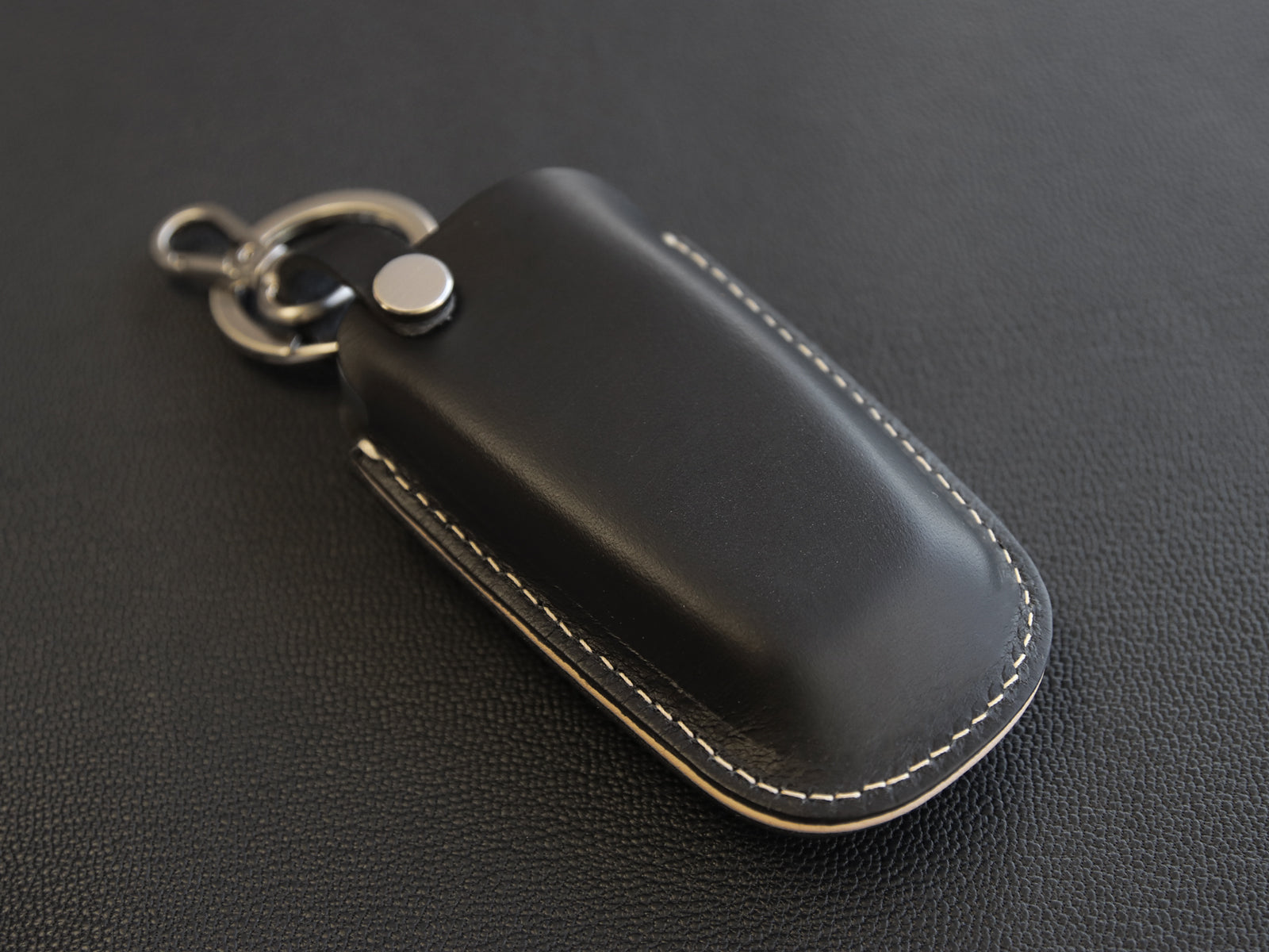 Ford Series [2] Key Case Leather Key Fob Cover Bronco Fusion Edge Mustang Leather Car Accessory Personalized Stamp Handcrafted in USA