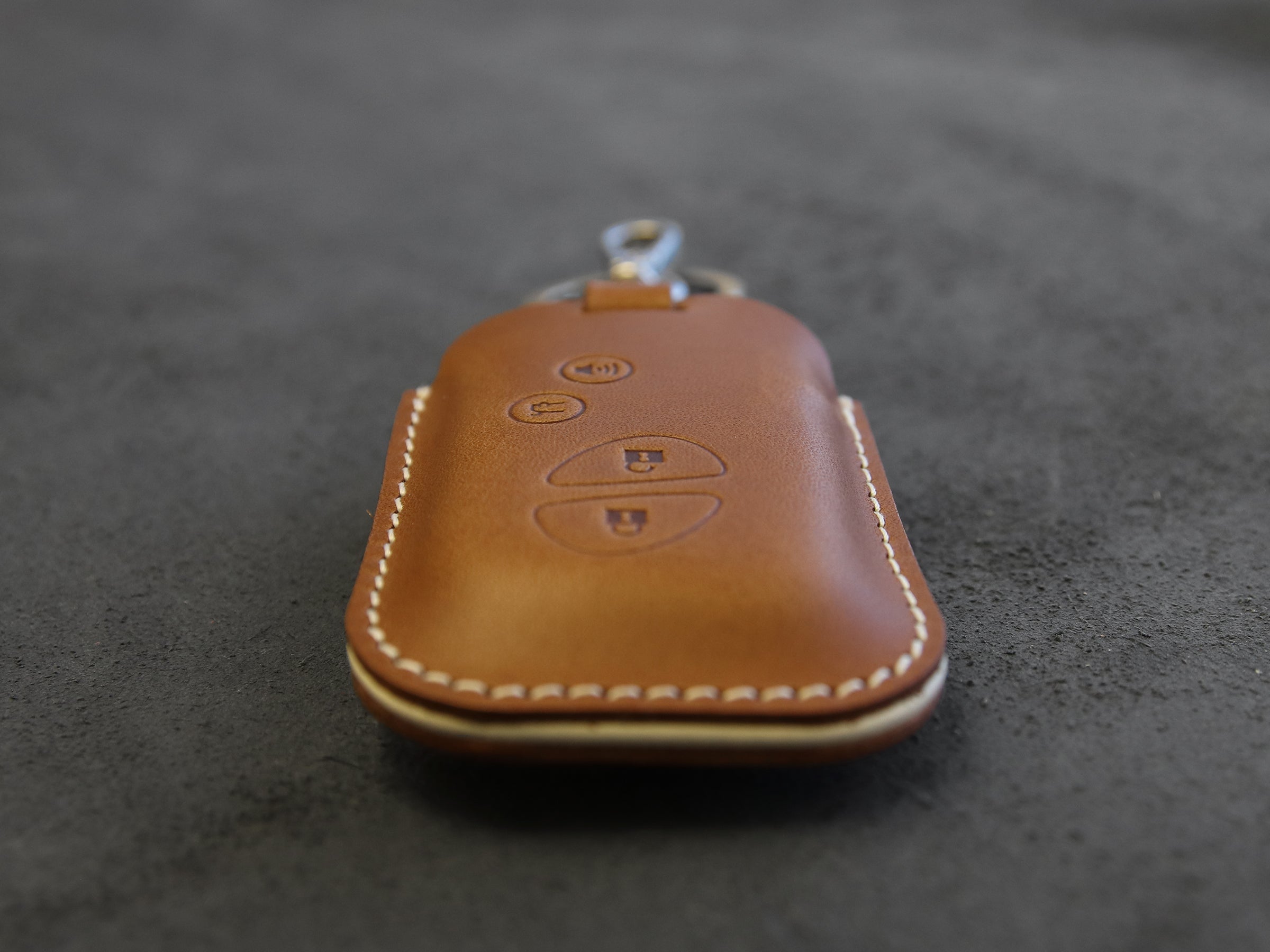 LEXUS Series [3] Key fob Cover -RX350 IS250 GS300 GX460 GS460 IS350 IS-C IS-F LS600h ES350 - Italian Veg-Tanned Leather