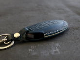 Infiniti [1-5] Key Cover Leather Case for Infiniti - JX35 QX60 QX80 Q50 - Italian Veg-tanned Leather - 5 Buttons