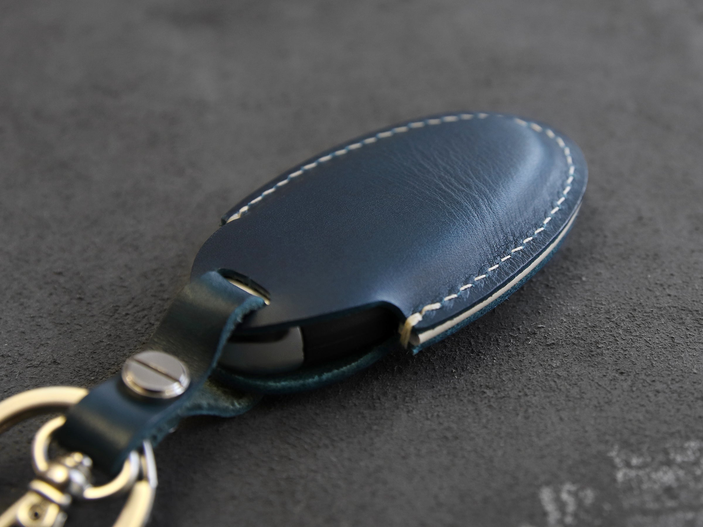 Vitodeco Leather Smart Key Fob Case Cover Protector Compatible for 2018 -  2023 Infiniti QX60, QX50, 2022 - 2023 Infiniti Q50, Q60, 2023 Infiniti QX55