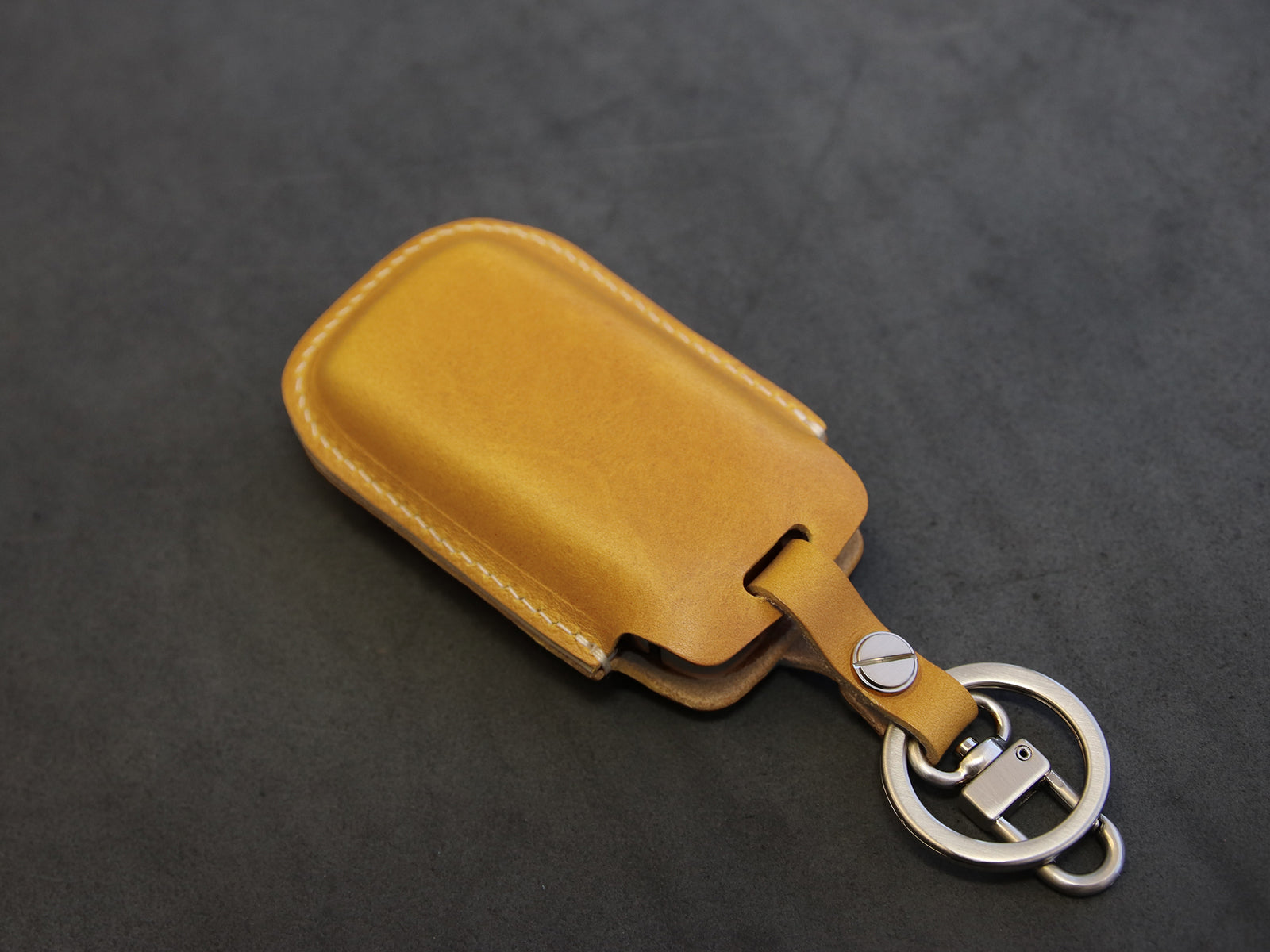 RAM [1-5] Key Fob Leather Cover - 1500 - Italian Veg-Tanned Leather - 5 Buttons - Tailgate, Remote Start