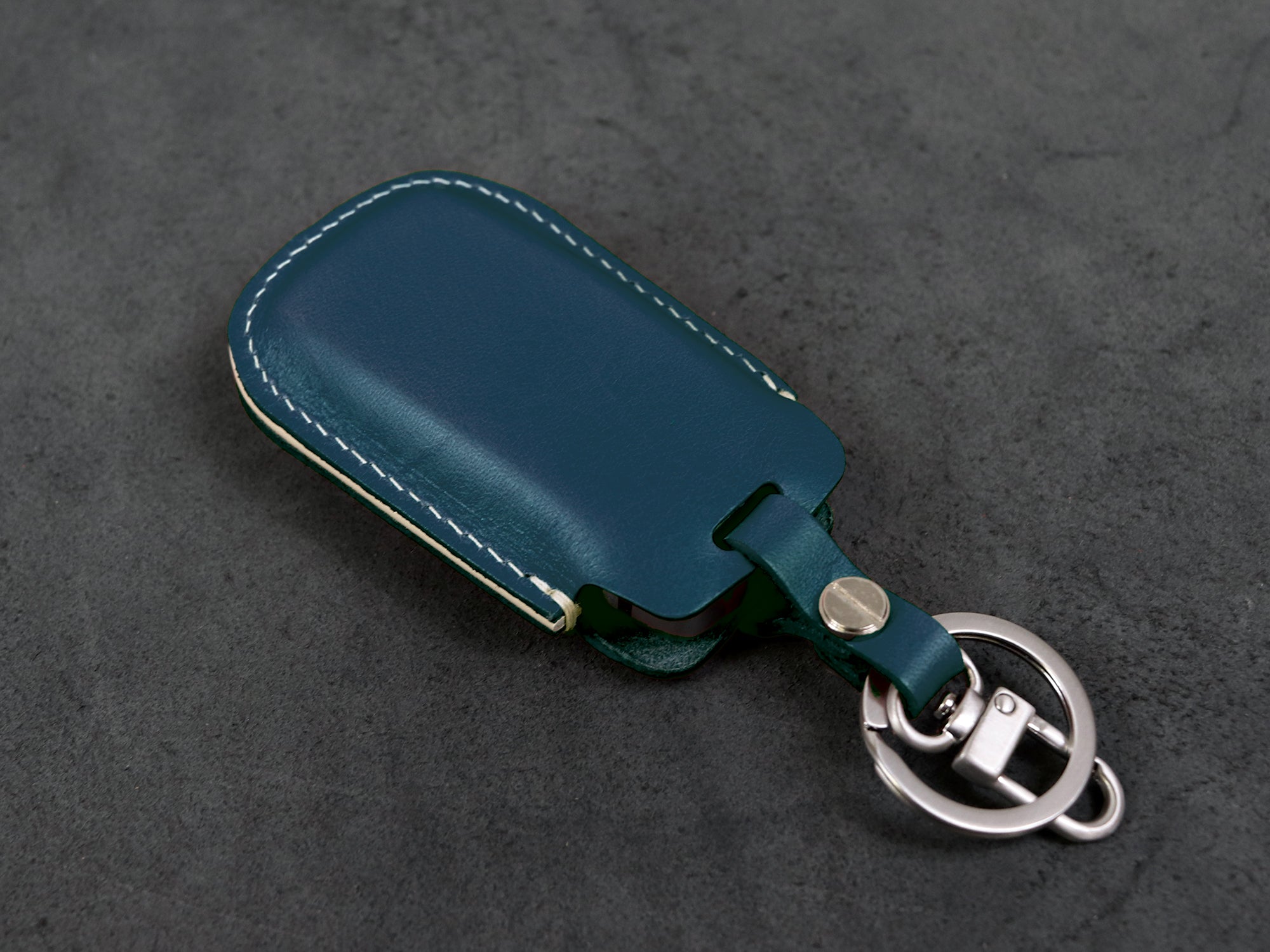RAM [1-6] Key Fob Cover fits 1500  - Italian Veg-Tanned Leather - 6 Buttons