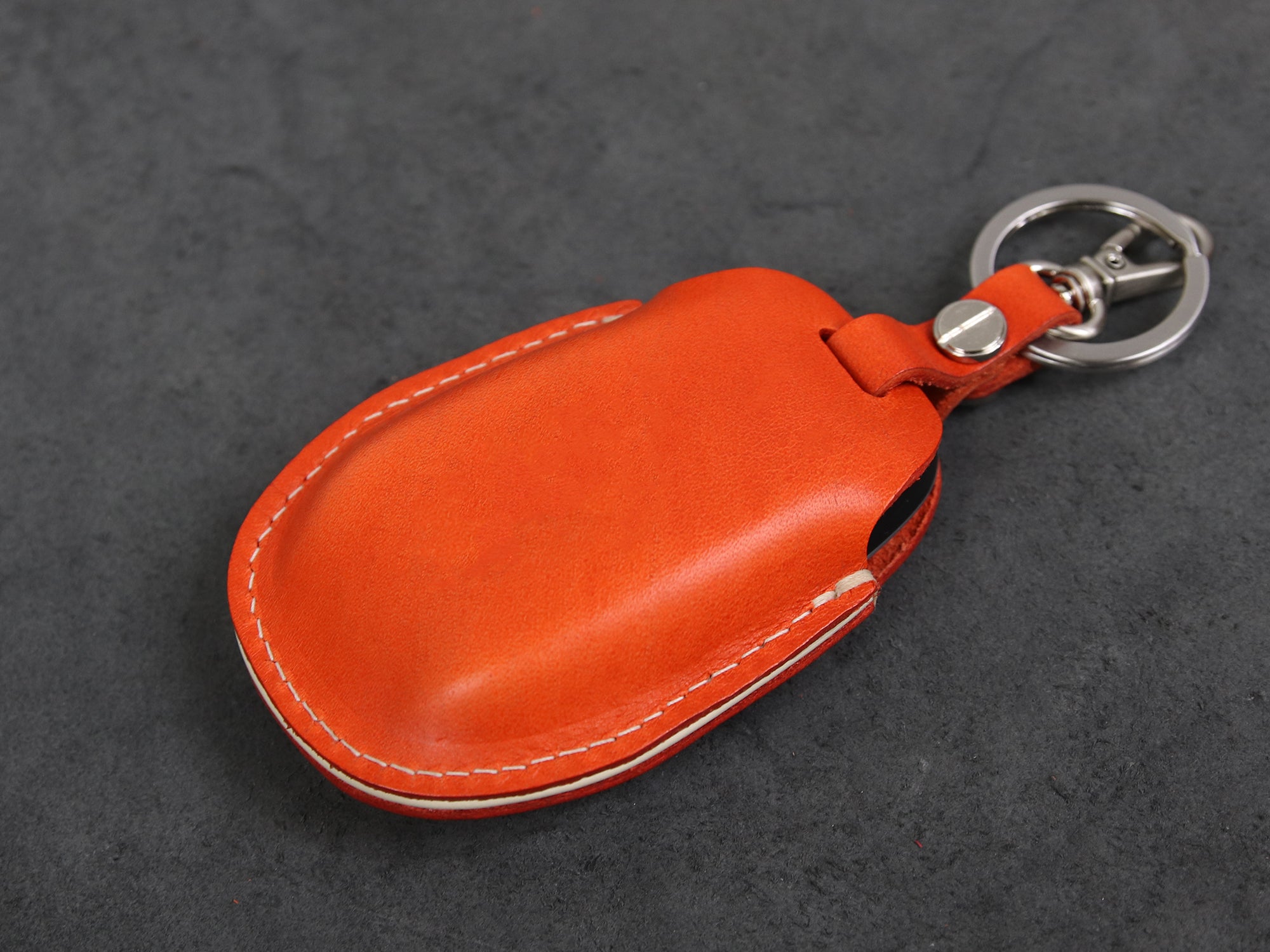 Alfa Romeo [1] Series Key Fob Cover Leather Case - Giulia Stelvio 4C Mito Giulietta
