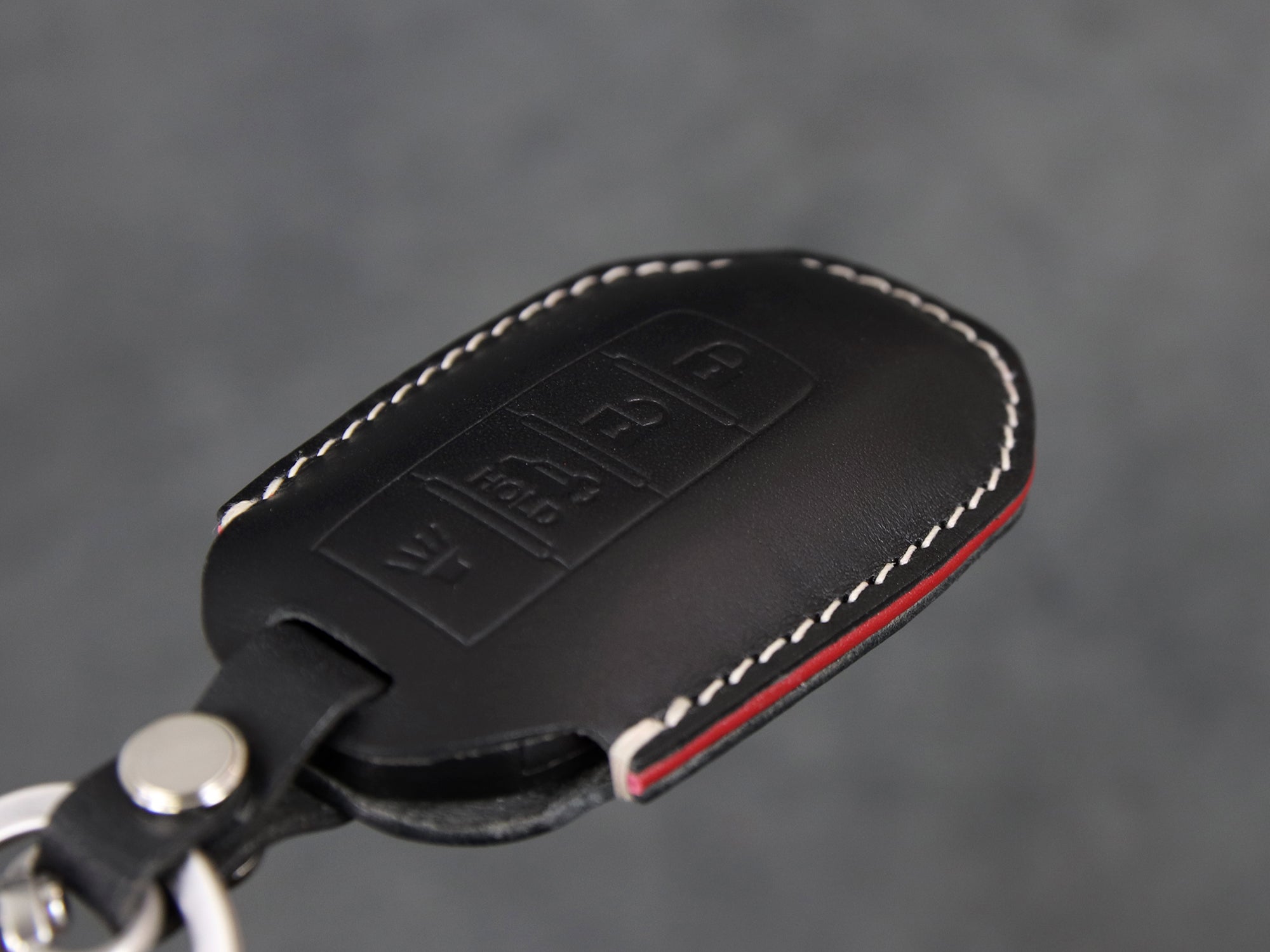 Infiniti [2-4] Leather Key Case - QX60 Q50 - Italian Veg-tanned Leather - 4 Buttons
