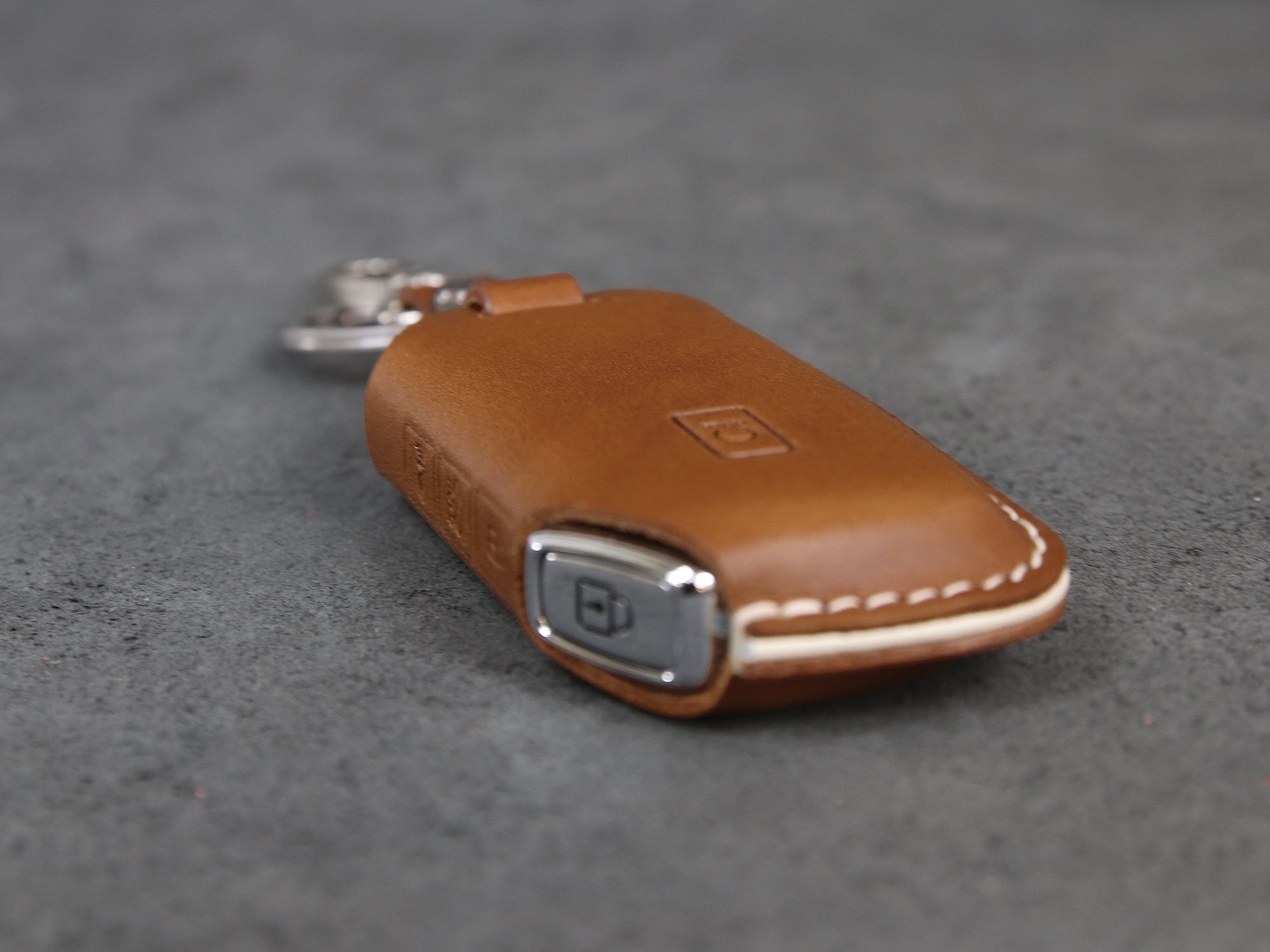 KIA [2-5] Key Cover - FORTE, NIRO, SELTOS, SORENTO, SOUL, SPORTAGE, TELLURIDE - Italian Veg-Tanned Leather