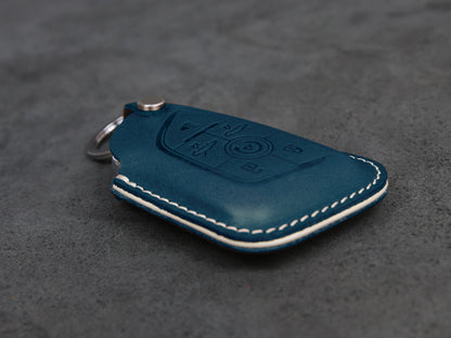 Chevy Corvette [1] Key Fob Leather Case - Italian Veg-Tanned Leather