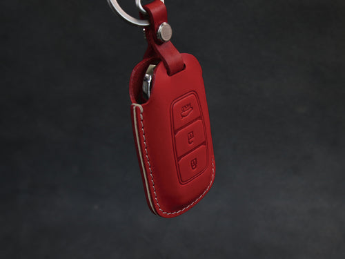Hyundai Series [3] Key Fob Cover Premium Leather Keyless Remote Car Ke –  Leather Brut