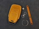 TOYOTA [3-6] SIENNA Leather Key Case -6 Buttons -Italian Premium Veg-Tanned Leather