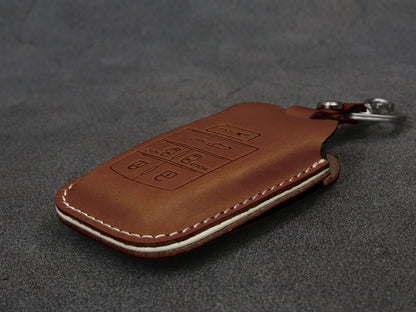 TOYOTA [3-6] SIENNA Leather Key Case -6 Buttons -Italian Premium Veg-Tanned Leather