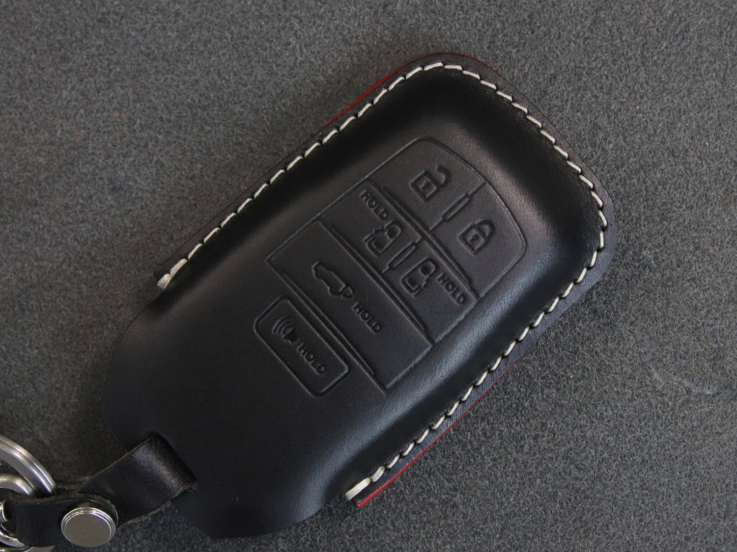 TOYOTA [3-6] SIENNA Leather Key Case -6 Buttons -Italian Premium Veg-Tanned Leather