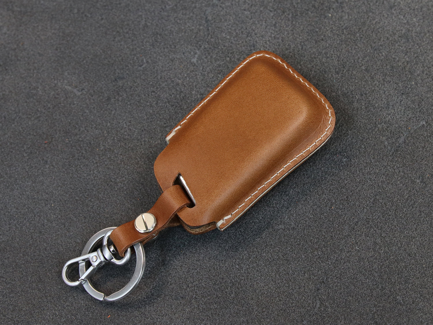 Volkswagen [2-GTI] Leather Key Case - GOLF GTI  - Italian Veg-Tanned Leather