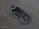 Porsche Series [01] Key Fob Cover Leather Keyless Remote Key Case - Panamera Macan Cayenne 911 718 918 - Personalized Stamp