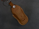 Porsche Series [01] Key Fob Cover Leather Keyless Remote Key Case - Panamera Macan Cayenne 911 718 918 - Personalized Stamp