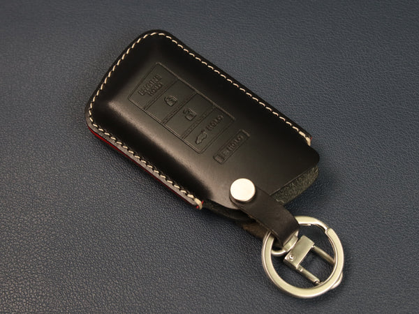 Acura Series [4] Key Fob Cover Premium Leather Car Keyless Remote Case - MDX RDX TLX IL TSX ZDX Integra - Personalized Stamp