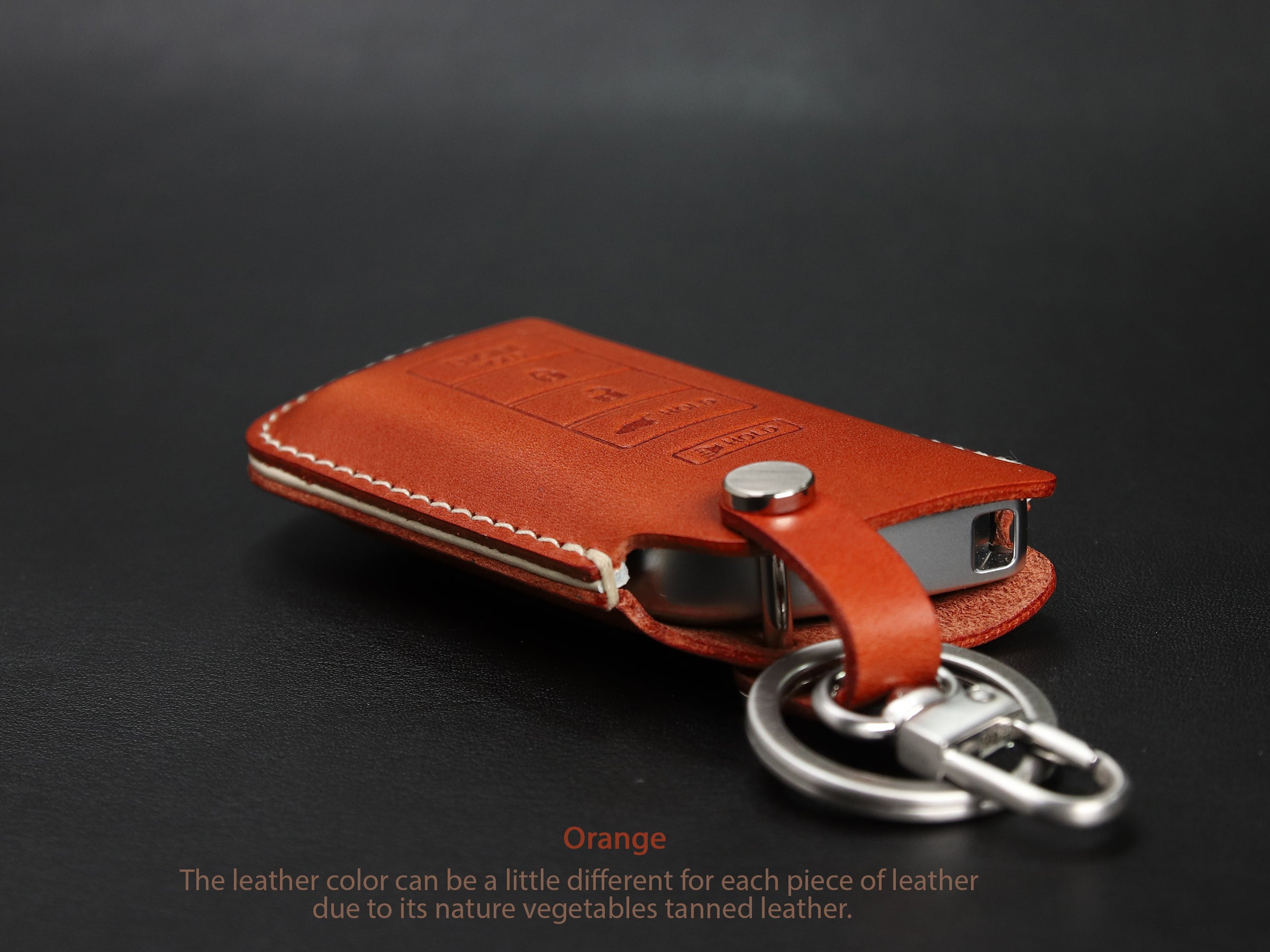 100% Genuine leather bell key case