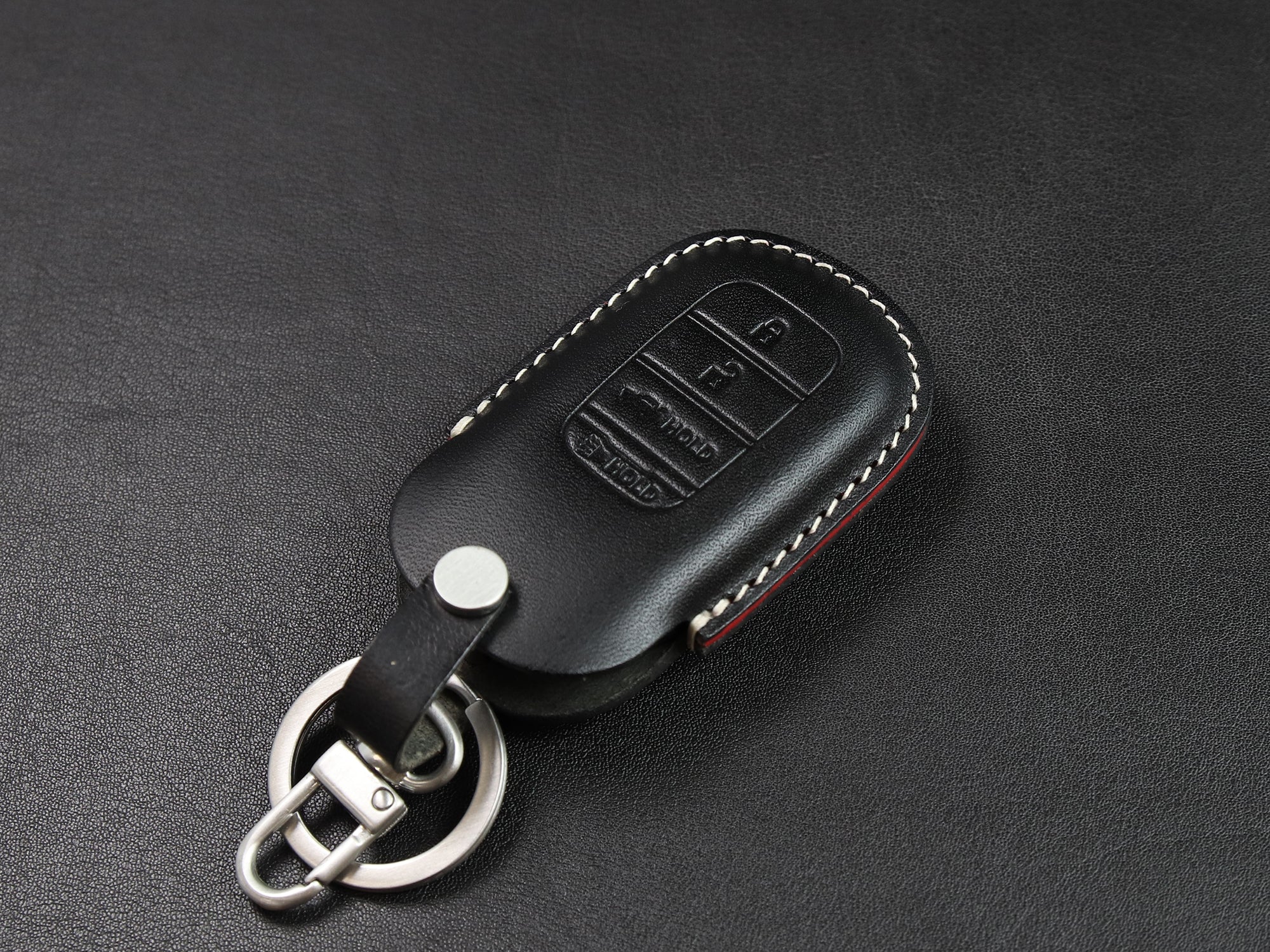 Honda [2] Series Leather Key Fob Case for Accord Civic