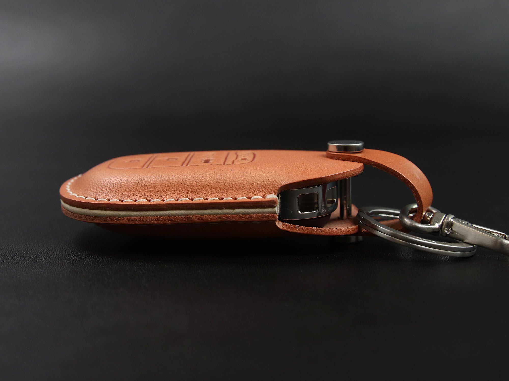 Honda [2] Series Leather Key Fob Case for Accord Civic