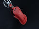 Porsche Series [02] Leather Key Fob Cover - Taycan Cayenne Panamera Macan 911 918 996 997 991 992 Boxster - Personalized Stamp