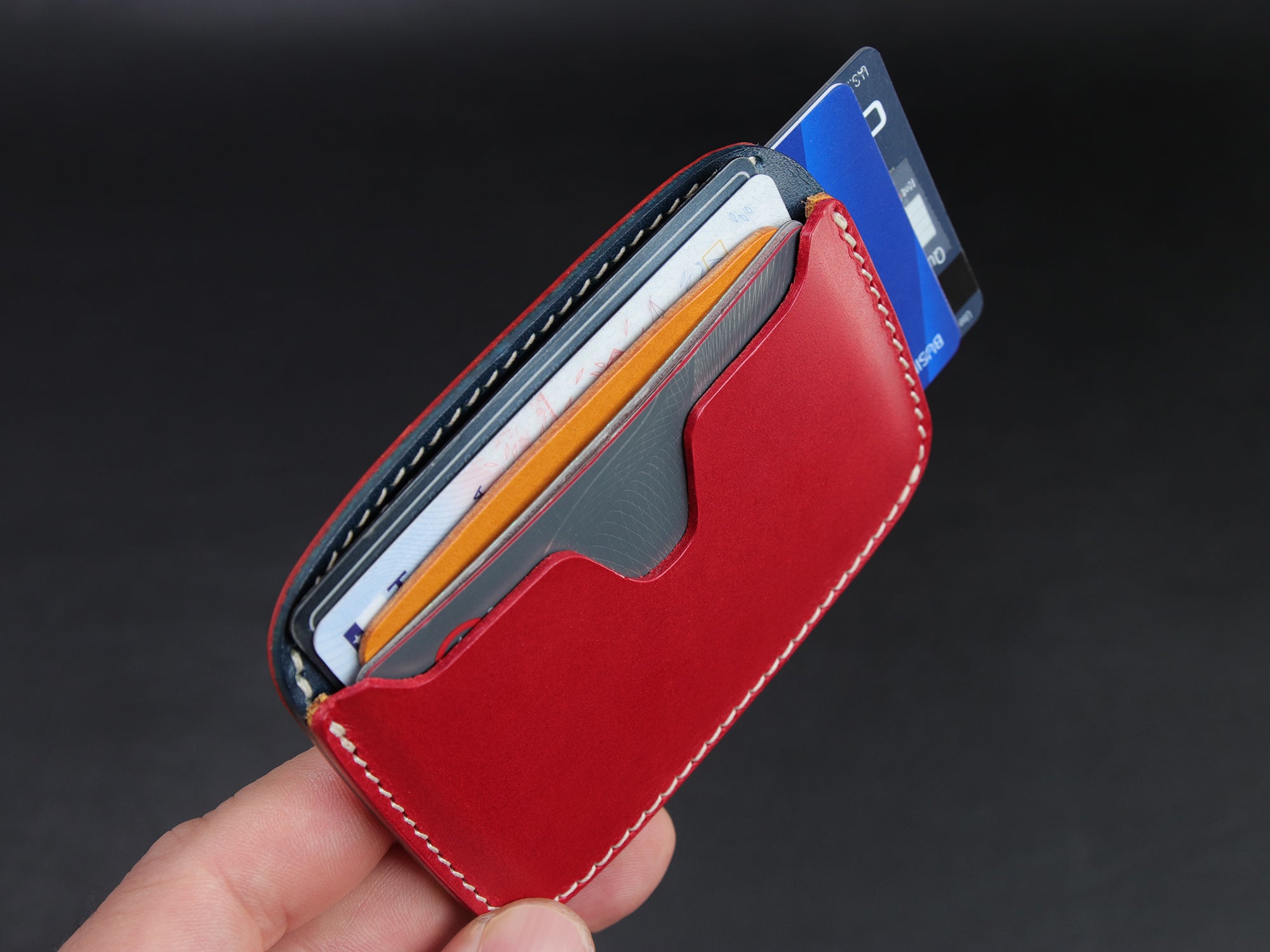 Layers Card Holder With Strap