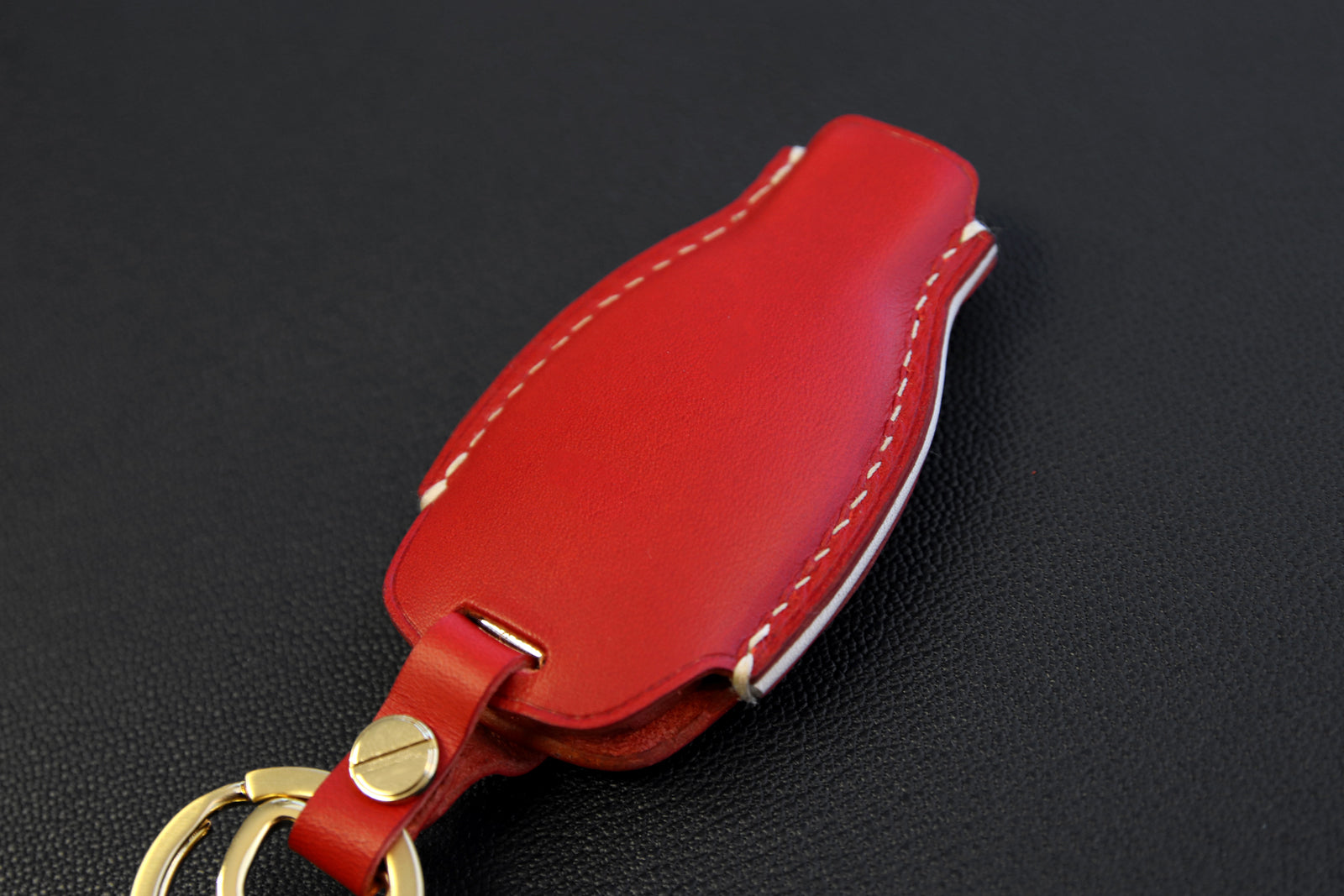 Mercedes Benz [01] Key Fob Leather Case For 2/3 Buttons Remote Key Cover