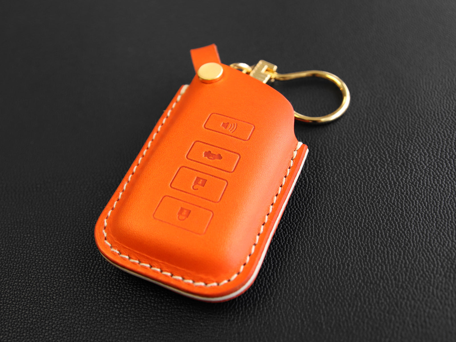 LEXUS Series [01] Leather Key Fob Cover - ES250 ES350 ES300H GS350 GS450 NX300 - Italian Veg-Tanned Leather