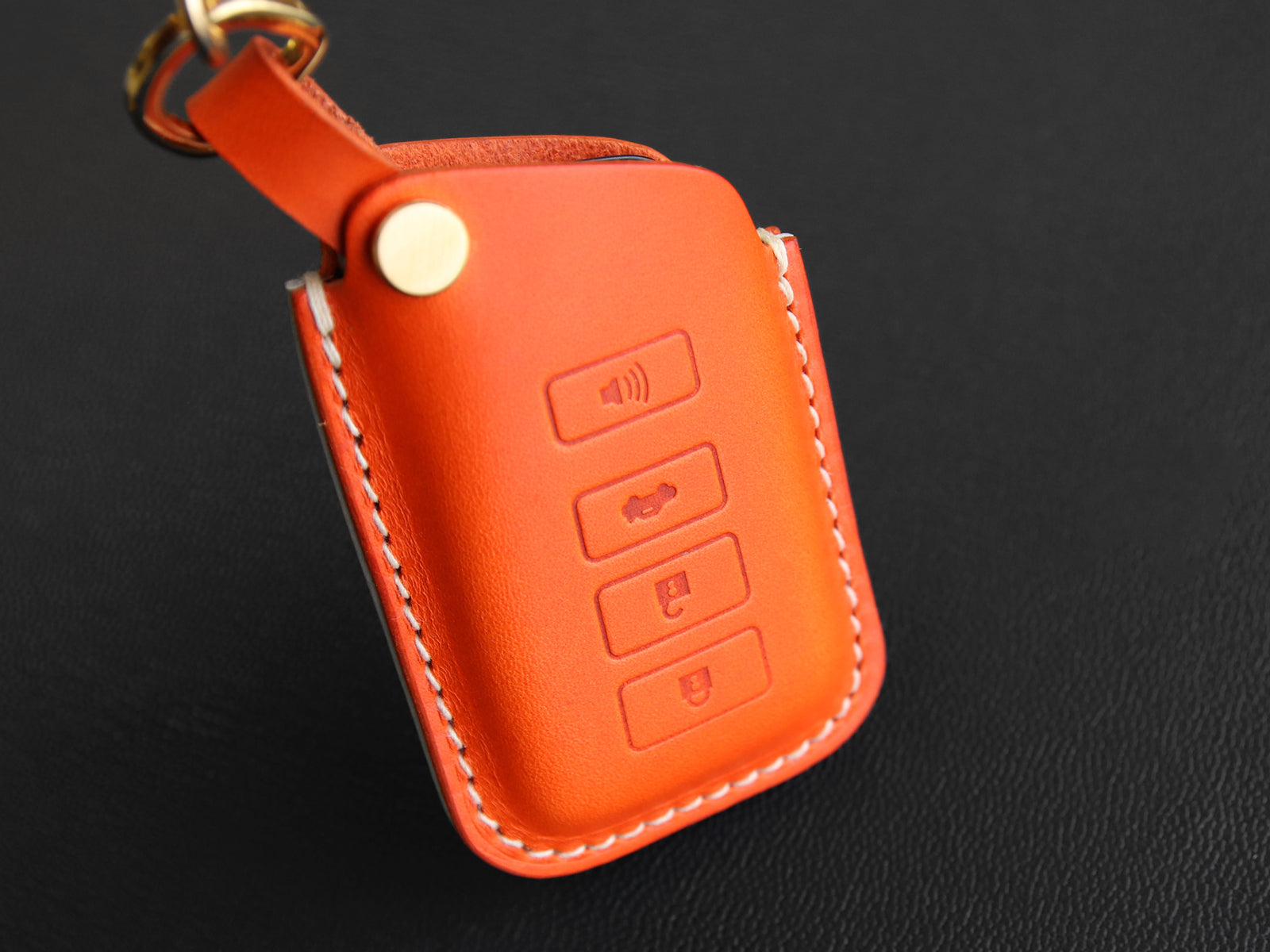 LEXUS Series [01] Leather Key Fob Cover - ES250 ES350 ES300H GS350 GS450 NX300 - Italian Veg-Tanned Leather