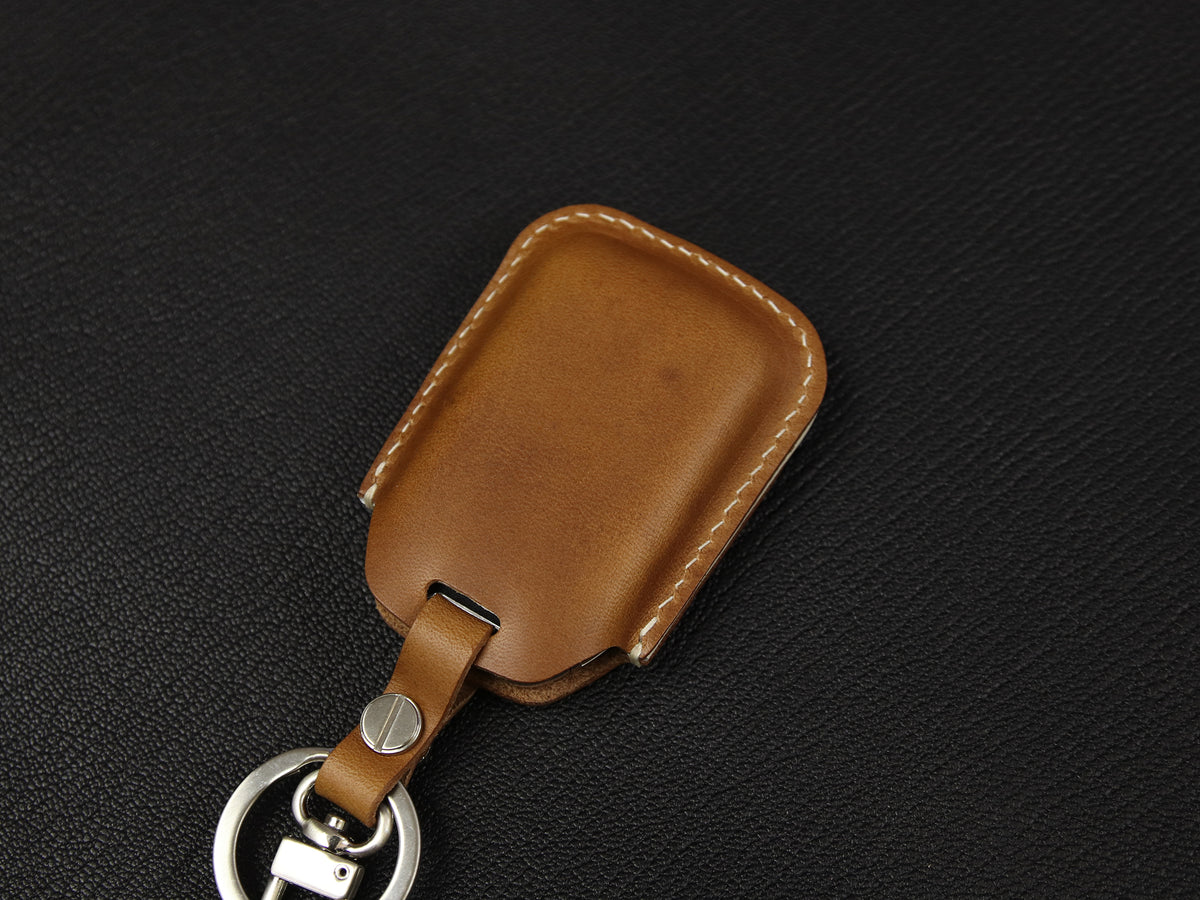 Chevrolet / GMC [1-6]  Key Fob Cover - Tahoe, Suburban / Yukon  - Italian Veg-Tanned Leather -6 Buttons