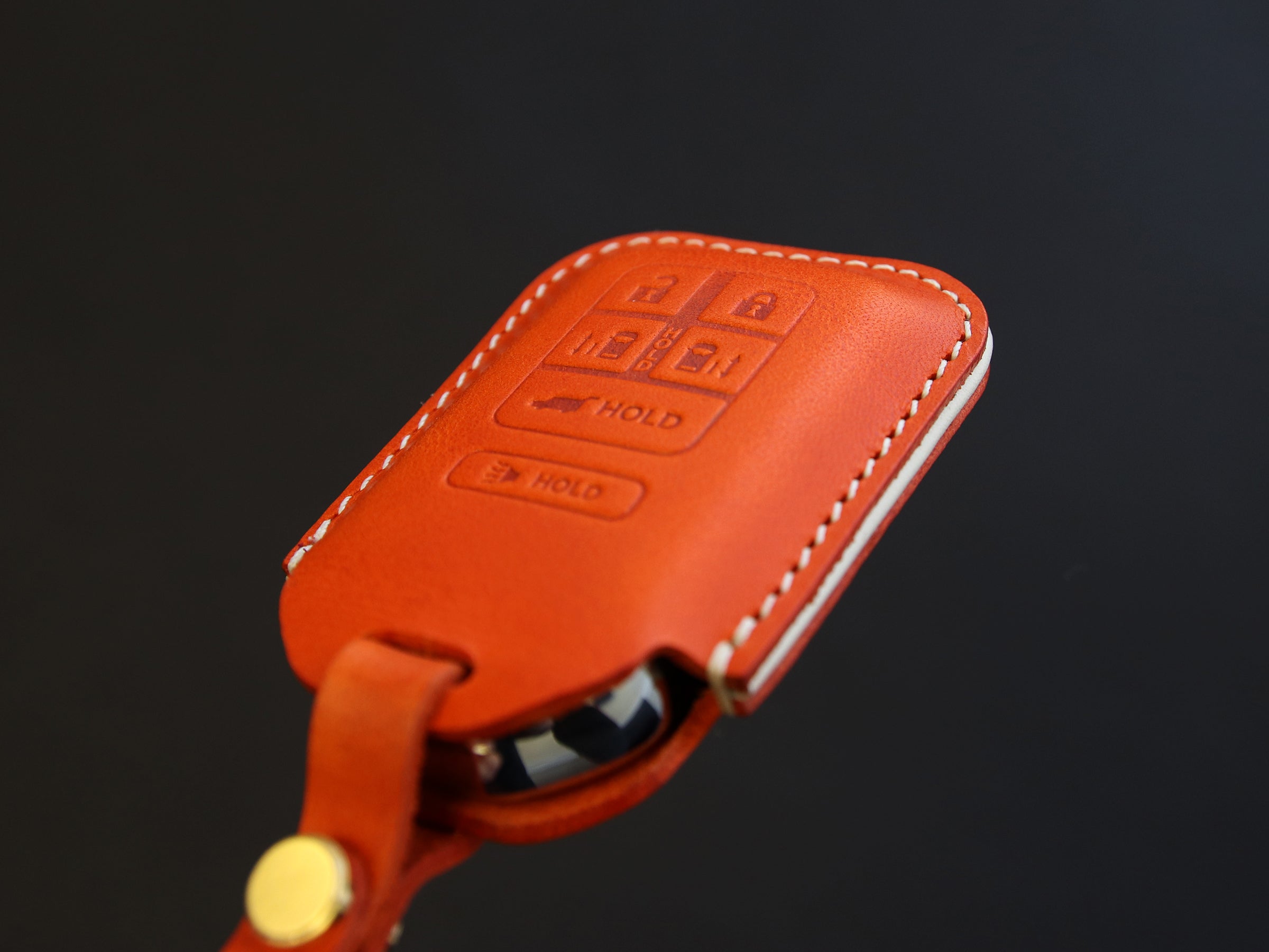 Honda [1-6] Key Fob Leather Case - Odyssey