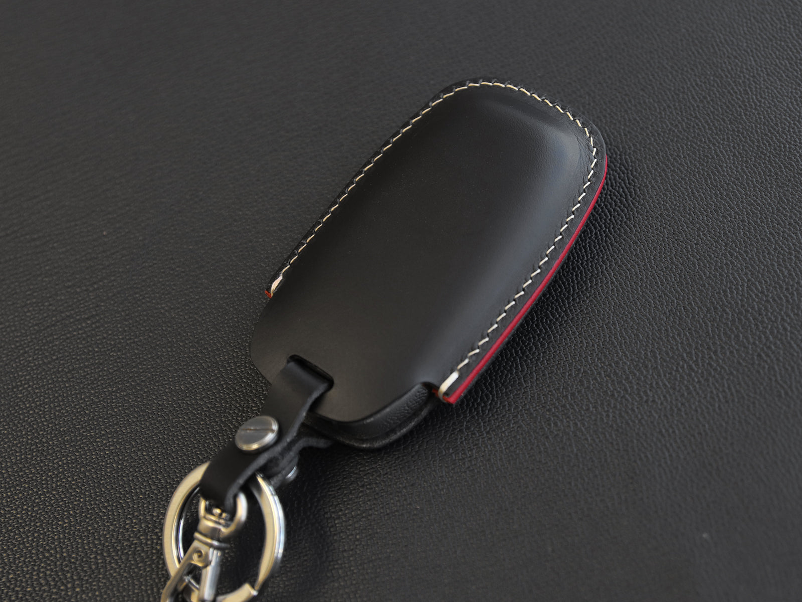 Audi Series [1] Key Fob Cover Leather Case - A3 A4 A5 A6 A7 S5, S7 Q5 RS - Handcrafted in USA