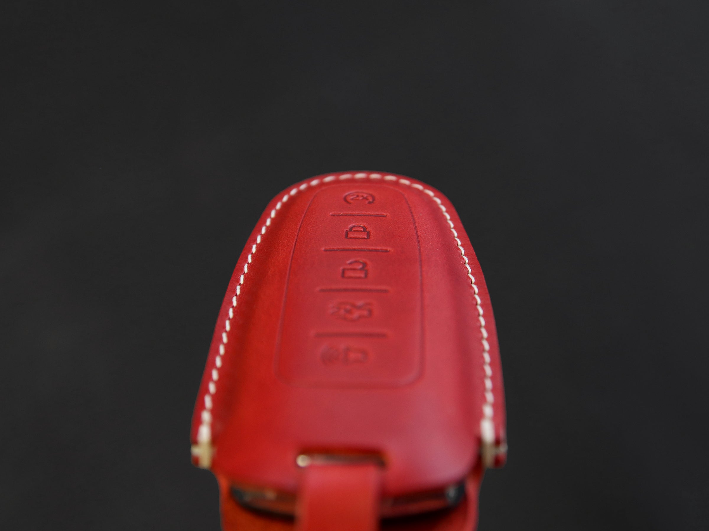 Ford [3-5] Key Fob Leather Case Fits C-Max Edge Escape Expedition Explorer Flex Focus Taurus MKS MKT MKX