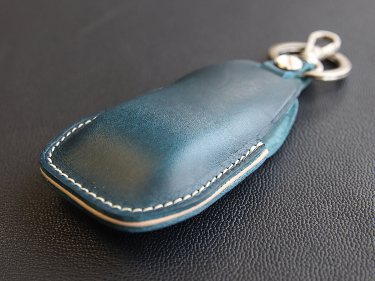 Mercedes Benz [2-3] Key Fob Leather Cover - E Class, S Class, W213, etc - Italian Veg-Tanned Leather