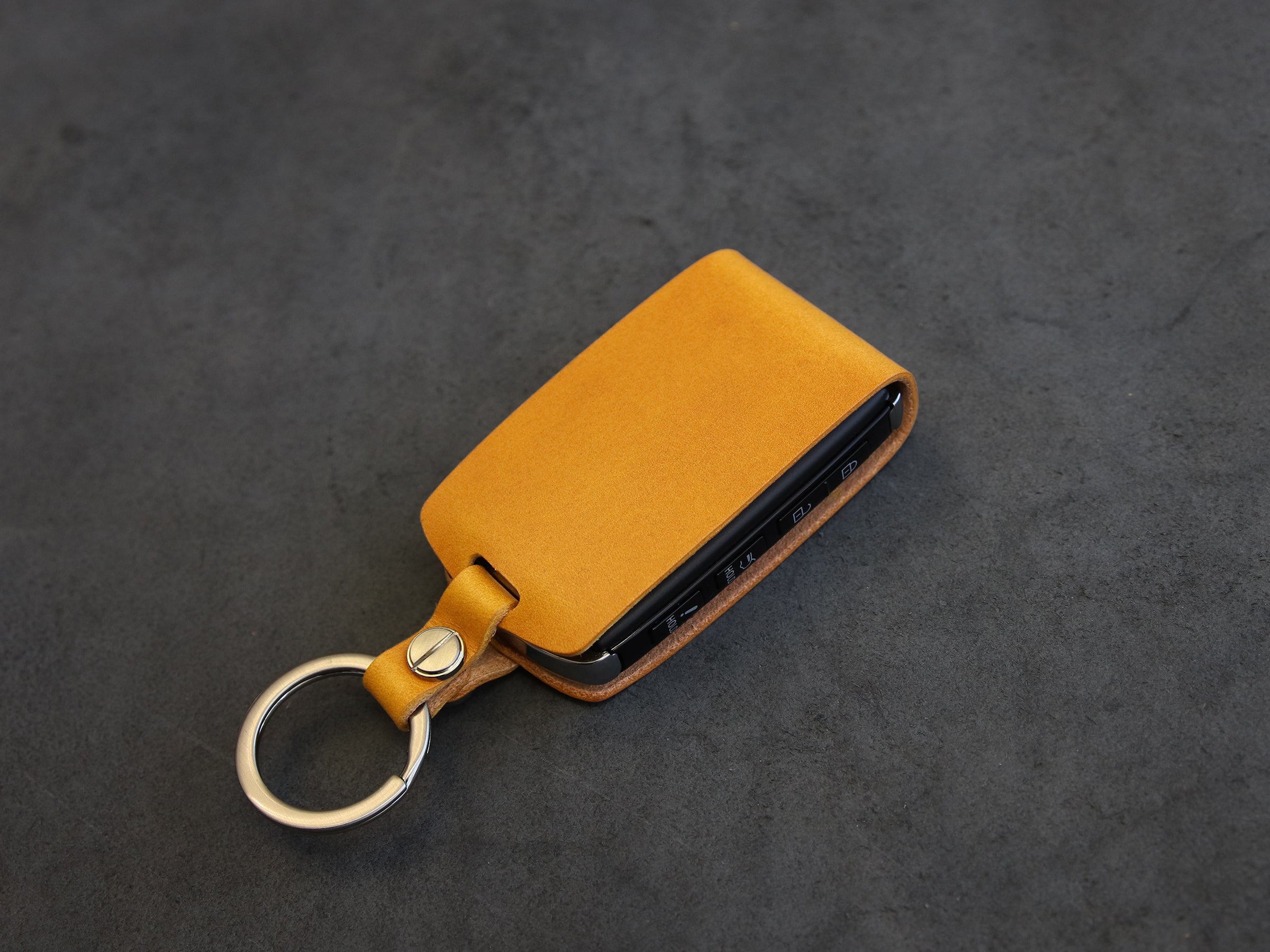 Mazda [02] Leather Key Case - Mazda 3 Base GS, GT, i, Grand Touring, GX, CX-5, CX-30